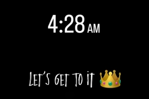 华体会官方入口-早起的鸟儿有虫吃詹姆斯晒凌晨4点28起床训练：让我们加油练