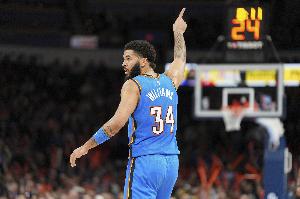 华体会数据中心-三高！雷霆首发：哈滕、霍姆格伦、肯威、多特、亚历山大