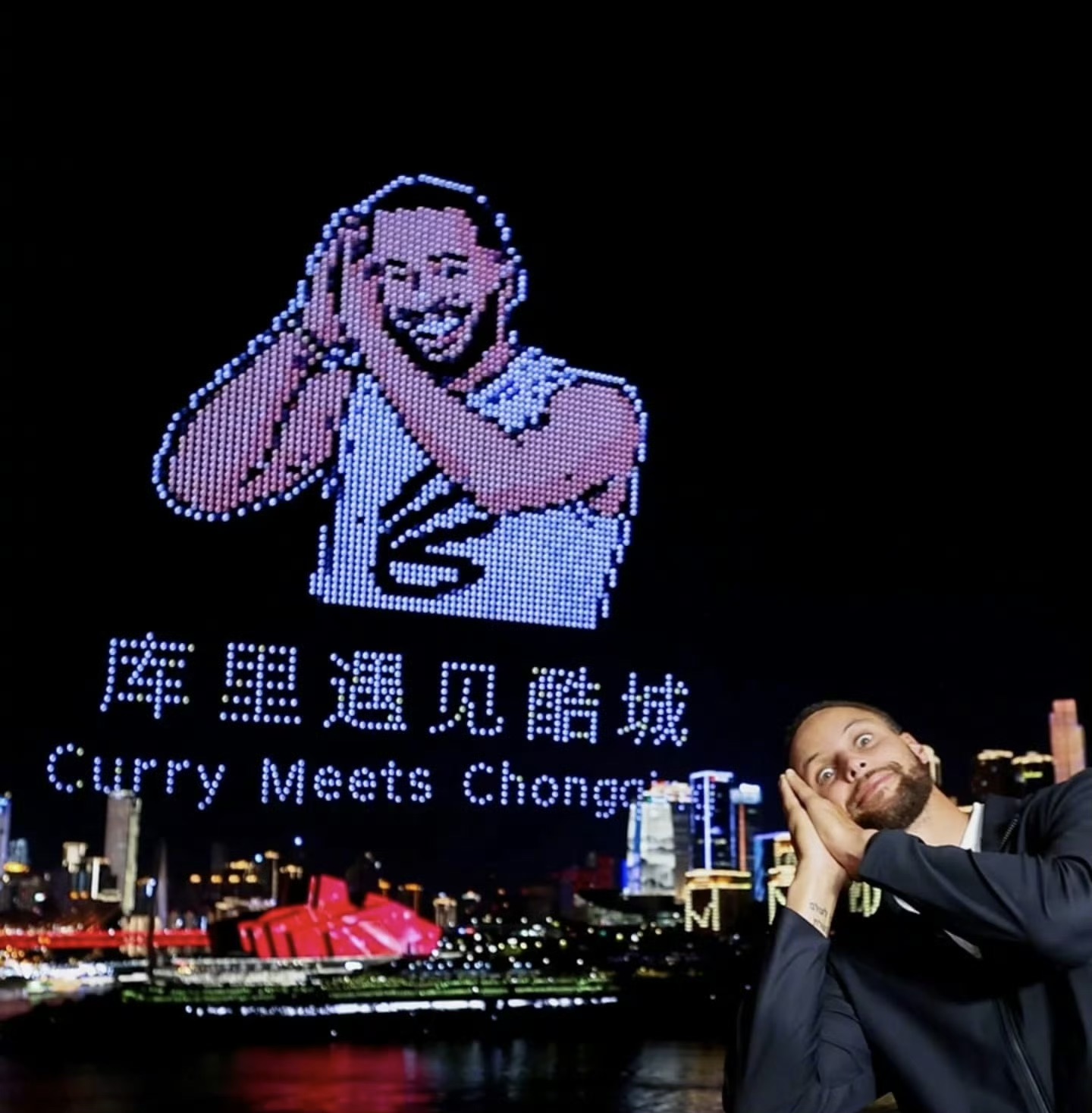 华体会官方入口-库里社媒回顾中国行:热情、文化与美食,皆是记忆的浓墨重彩